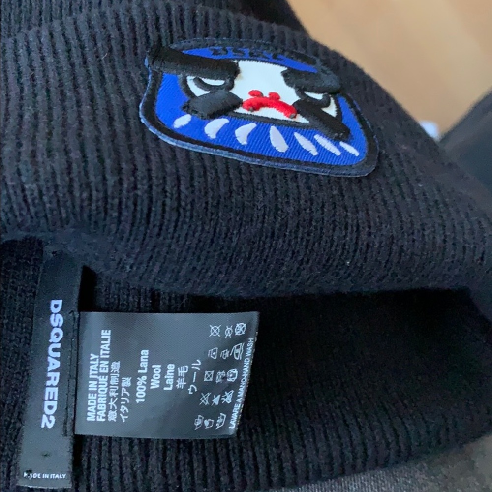 Dsquared2 Wool Hat, Beanie With Patch - image 2